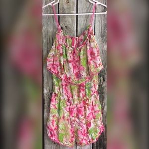 Victoria’s Secret Floral Romper Small